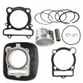 Waltyotur Cylinder Piston Gasket Kit 4gb-11310-00-00 5fu-11310-01-00 Replacement For 2000-2012 Yamaha Big Bear 400