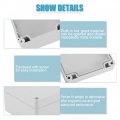 Junction Box Ip65 Abs Electrical Project Enclosure Instrument Case Diy 200 120 75mm