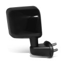 Auto Dynasty Ch1321392 Side Door Power Mirror With Heated Glass For Jeep Wrangler 2014 Passenger Right Paint To Match Black