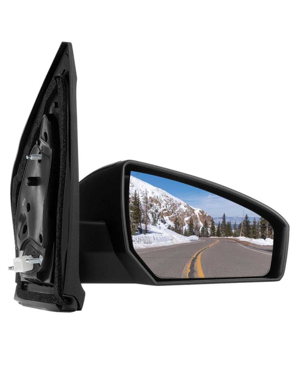 Right Side View Mirror For 2007 2012 Nissan Sentra Power Adjustment Non Folding Heated Black