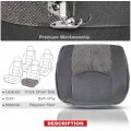 A-premium Front Left Driver Side Car Seat Cover Compatible With Chevrolet Silverado 1500 2500 Hd 3500 2003-2007 2003-2006