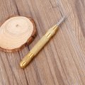 Akozon 1pc Automatic Center Punch Tool With Hss Tip Spring Loaded Brass Body Roll Pin 1 8 Set