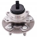 Ocpty New Wheel Hub Bearings Front 5 Lugs With Abs Compatible For Lexus Ls460 2007-2015 Oe 513313 Pack Of 1