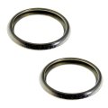Engine Oil Drain Plug Gaskets For Subaru Crosstrek 2016 2024 2 Pieces Steel Silver 0 63 In Inside Diameter Replaces 803916010 