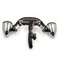Httmt Mt444-001a- Black Rear Turn Signal Brake Light Bar Compatible With H-d Street Glide 2010-up