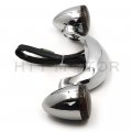 Httmt Mt444-001a- Black Rear Turn Signal Brake Light Bar Compatible With H-d Street Glide 2010-up