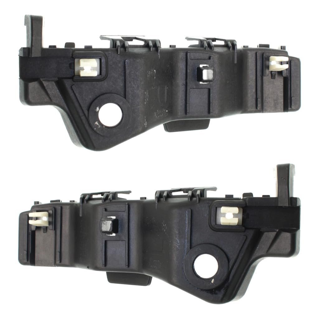 Front Bumper Bracket Pair For Hyundai Santa Fe And Xl 2013 To 2019 Driver Passenger Side Plastic Outer Hy1042122 Hy1043122