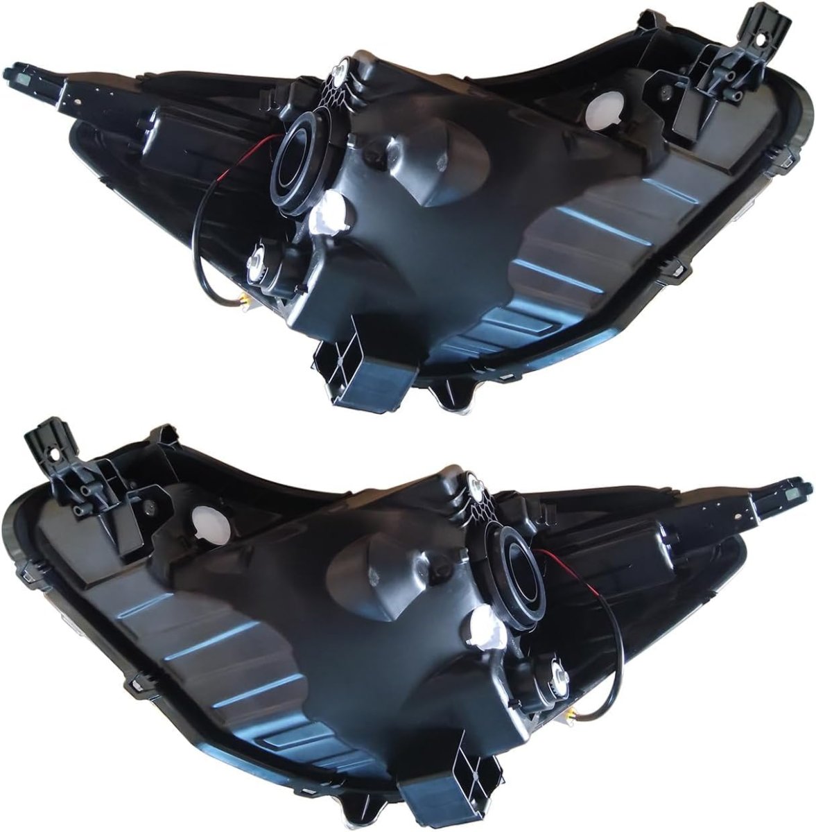 Laformo Pair Headlight Compatible With 2017-2020 Mitsubishi Mirage G4 Sedan Halogen Headlamp Bulbs Replacement For 8301d117