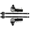4-piece Inner Tie Rod End Outer Fit 2015-2017 For Chrysler 200 2013-2016 Dodge Dart 