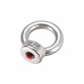 Uxcell Lifting Eye Nut M6 Female Thread 304 Stainless Steel Round Shape For Rope Fitting Pack Of 5