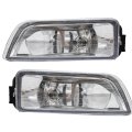 2pcs Left Right Side Fog Lights Assembly Replacement For 2003-2007 Accord 4dr Front Bumper Driving Lamps 