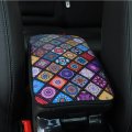Egbang Center Console Armrest Cover Pad Soft Comfort Cushion For Car Stylish Pattern Design Universal Fit 