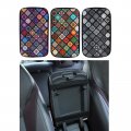 Egbang Center Console Armrest Cover Pad Soft Comfort Cushion For Car Stylish Pattern Design Universal Fit