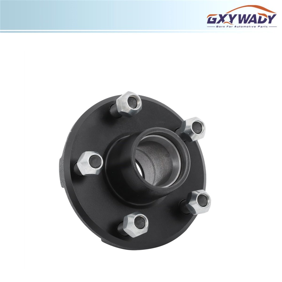 5 On 4 In Trailer Hub Kit With Bearing Replacement For 2000 Lbs 1 Spindle Stainless Steel Wheel Oil Seal And Dust Cover