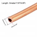 Uxcell Refrigeration Tubing 1 8 Od X 5 64 Id 9 Ft Soft Coil Copper