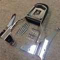 Flame Style Backrest Sissy Bar For Suzuki Boulevard Vz800 Vl800 Vl800t Volusia 800 See Description Detail B013t4hdje 