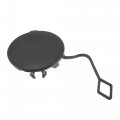 Car Front Bumper Tow Hook Cover 7p6807185 For Vw Touareg 2011-2014 Eye Lid Trailer Cap Black 