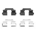 Disc Brake Hardware Set For Mercedes Benz Gle300d Gle400 2016 2017 Front Position Black Standard Replacement Part Alx Pau Df 