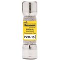 Cooper Bussmann Agc-1 8-r Fuse Pvm-15 Fa Midget 15 Amp 600 Dc Pv 