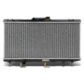 Dna Motoring Oem-ra-1409 Oe Style Direct Fit Aluminum Core Radiator For 93-97 Geo Prizm Corolla 27-1 16 W X 13-5 8 H 3 D 1-1