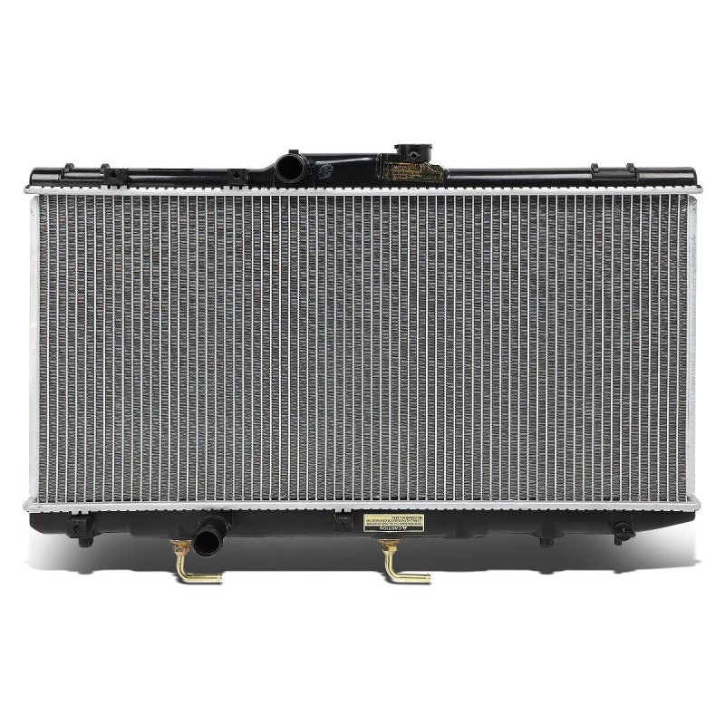 Dna Motoring Oem-ra-1409 Oe Style Direct Fit Aluminum Core Radiator For 93-97 Geo Prizm Corolla 27-1 16 W X 13-5 8 H 3 D 1-1