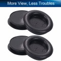 Heyiarbeit 30pcs 7 8 22mm Rubber Grommet Wire Grommets Eyelet Ring Gasket For Wiring O Electric Cable Protector Black