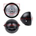 Taswk Motorcycle Retro 6 5 Cree Led Headlight Metal Mesh Grille Cover Cafe Racer Bobber