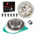Starter One Way Clutch Kit Flywheel Rotor For Honda Sportrax 400 Trx400ex 1999-2008 Trx400x 2009 2012-2014