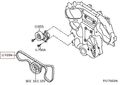 Infiniti 11720-3ja0a Serpentine Belt 