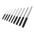 Compact 9-piece High Speed Steel Roll Pin Punch Set Multifunctional Tool Kit For Automotive Watch Repair Jewelry Craft Comes