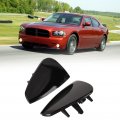 Fydun 2 Pcs Front Turn Signal Light Cover Assembly Side Marker Lamp 4806218ad For Dodge Lx Srt8 2006a 2010 Black