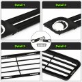 Front Bumper Lower Grille Fog Light Lamp Cover Trim Replacement For Toyota Camry Se 2012-2014