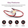 Alveytech Universal 10 2 Pin 600v 14awg Battery Wiring Harness Replacement Wire For Minimoto Mega Moto Pulse Scooter Atv Mini