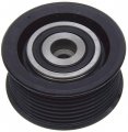 Grooved Pulley Accessory Drive Belt Idler For Mercedes-benz C32 Amg 3 2l V6 Gas 2002 2003 2004 Pc-334609 