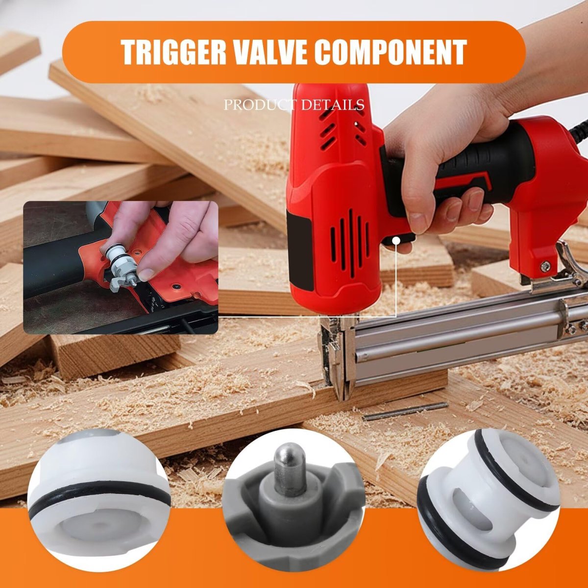 Long-lasting Trigger Valve Mechanism N566148 For Porter Cable Multiple Part Numbers