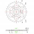 Tc-motor Aluminum Cnc Rear Sprocket 420 30t For Honda Z50a Z50 Z50r Z50j Monkey Bike