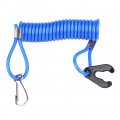 Acouto Kill Switch Lanyard 2pcs Outboard Engine Key Tether Emergency Ignition Stop Safety Rope Clip Hook For Yamaha Motor