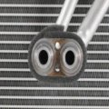 A C Evaporator Core For Hyundai Accent 2018 2019 2020 2021 2022 Block Fitting Inlet Outlet Connection Cross Flow Replacement