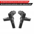 2pcs Abs Wheel Speed Sensor 89542-04020 89543-04020 Replacement For Toyota Tacoma 05-22 4runner 03-22 Fj Cruiser 07-14 Land