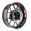 Mc Motoparts Red Wheel Rim Stripe Stickers Zzdx For Zx6rr Ninja Zx600 03-06 05 04 