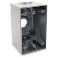 Hubbell-bell 5386-0 Weatherproof Box 4-1 2-inch X 2-3 4-inch 