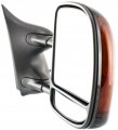 Kool Vue Mirror For 2002-2007 Ford F-250 Super Duty F-350 2003-2005 Excursion Passenger Side Heated Manual Folding Power With 