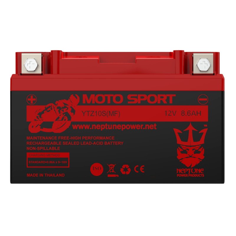 Neptune Ytz10s Replacement Battery For Honda 600 Cbr600f4i 600rr 2001-2012