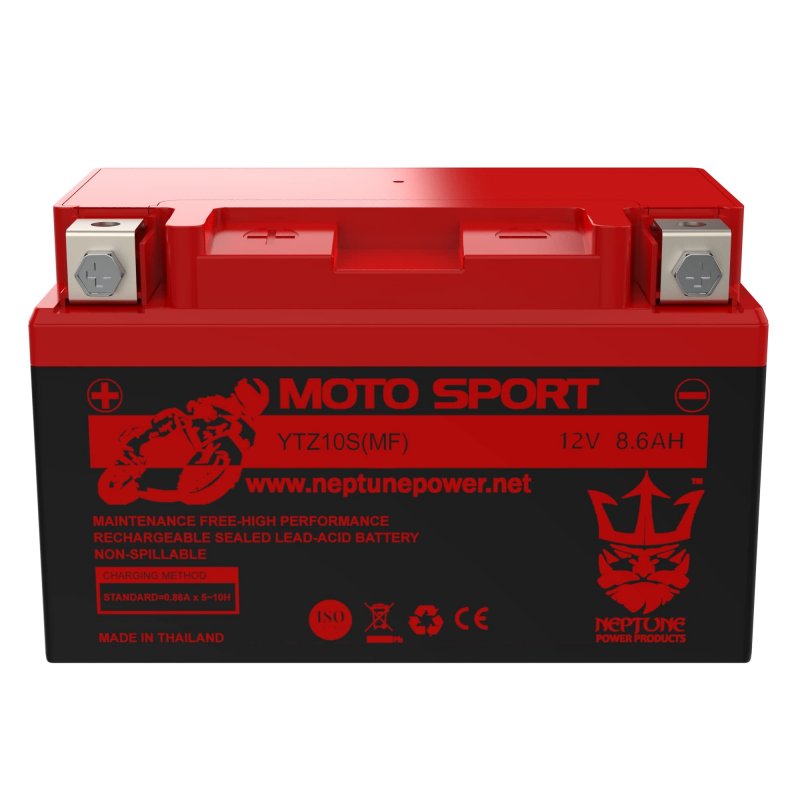 Neptune Ytz10s Replacement Battery For Honda 600 Cbr600f4i 600rr 2001-2012