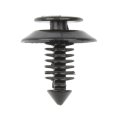 Panel Trim Retainer For Ford Escort 1990 Nylon Plastic Black 0 313 In Hole Size 1 2 Head Diameter 15 Pieces Fits N801925s 