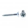Prime-line Wood Screws Flat Head Phillips Drive 2 X 1 In Zinc Plated Steel 50 Pack
