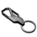 Jeep Grand Cherokee Laser Etched Topographic Black Carabiner Style Snap Hook Metal Key Chain Official Licensed 3 75 In X 1