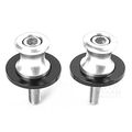 Motorcycle Cnc Aluminum 8mm Swingarm Sliders Spools For Bmw S1000rr 2009-2014 Kawasaki Zx10r 2011-2014zx6r Z800 Silver