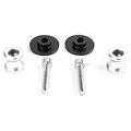 Motorcycle Cnc Aluminum 8mm Swingarm Sliders Spools For Bmw S1000rr 2009-2014 Kawasaki Zx10r 2011-2014zx6r Z800 Silver