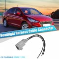 Uxcell 3 Pin Headlight Harness Cable Connector For Toyota Scion Lexus No 9098011015